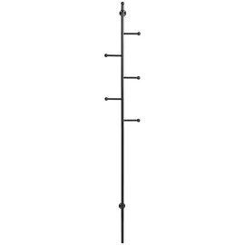 Actona Garderobenständer Mid.you 24,6 x 171,2 x 20,7 cm Schwarz
