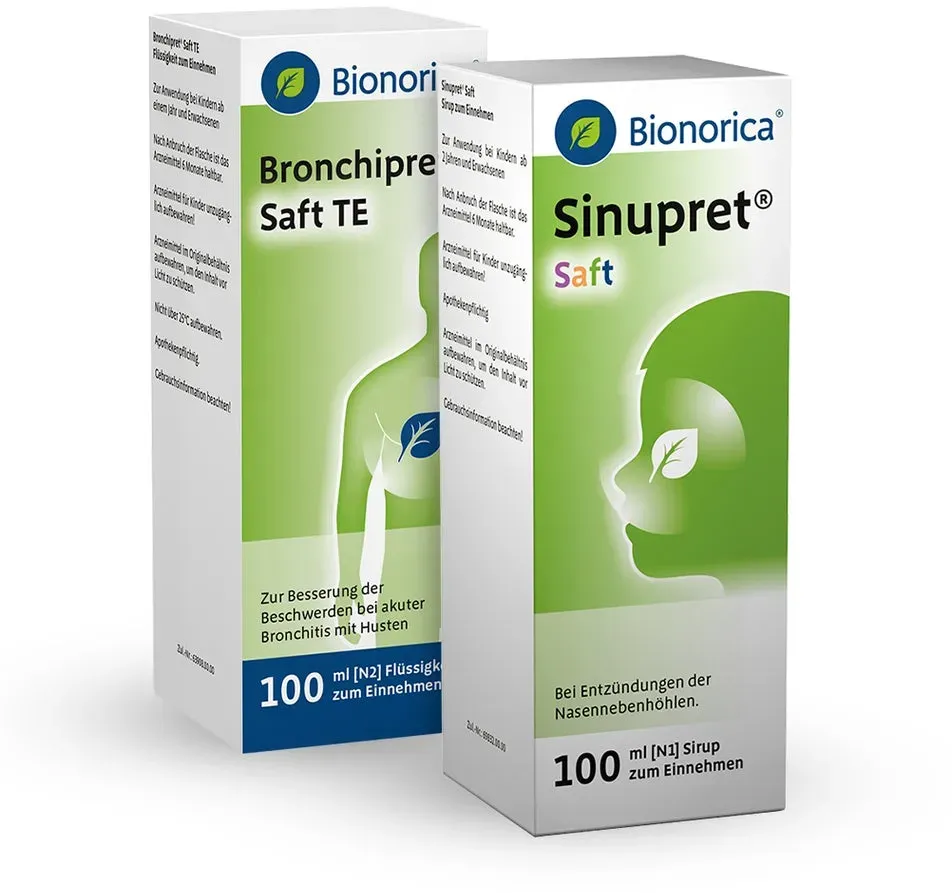 Sinupret Saft + Bronchipret Saft TE 1 Set