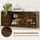 Costway TV-Schrank 150 x 39 x 60 cm Braun Holz/Metall/MDF