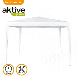 Aktive Pavillon 3 x 3 m Weiß