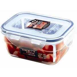 Lock & Lock Frischhaltedose rechteckig transparent 14,5 x 11 x 6,7 cm 0,55 l