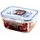 Lock & Lock Frischhaltedose rechteckig transparent 14,5 x 11 x 6,7 cm 0,55 l