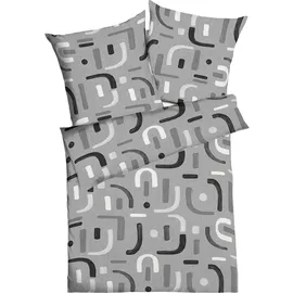 KAEPPEL Bettwäsche Elements grau 155x220 cm + 80x80 cm)