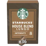 STARBUCKS House Blend Lungo Big Pack für Nespresso (1 x 36 Kapseln)