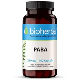 Bioherba PABA Kapseln 100 Stück