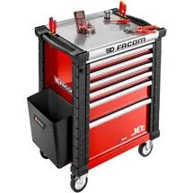 FACOM Werkstattwagen Stahl 25 l schwarz
