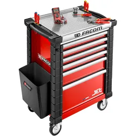 FACOM Werkstattwagen Stahl 25 l schwarz