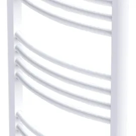 vidaXL Badheizkörper Handtuchhalter Gebogen 600x1160 mm
