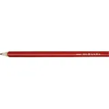Lyra Pet Zimmermanns-Bleistift 333 oval rot 18cm