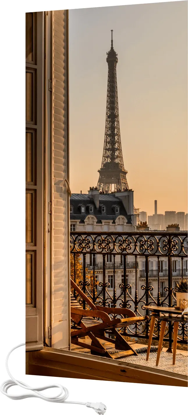 Bild Infrarotheizung, rahmenlos - Paris, Frankreich - 450 / mit Funk Thermostat und Fernbedienung