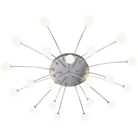 Trio Lighting Bullet 21 Leuchtmittel 96,5 cm Nickel matt, Glas