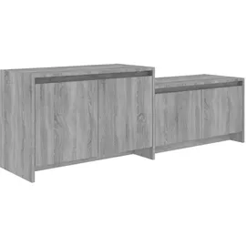 vidaXL TV-Schrank Grau Sonoma 146,5x35x50 cm Holzwerkstoff