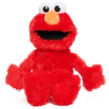 Sesame Street Just Play Sesamstraße Tickle Me Elmo, 34 cm große Plüschpuppe, lacht, wackelt und kichert, rot, Kinderspielzeug ab 18 Monaten, 37.47