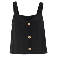 VIVANCE Crop-Top Schwarz 46