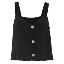 VIVANCE Crop-Top Schwarz 46