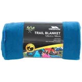 Trespass Fleece Blanket 120 x 180 cm Blau