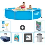 Frame Pool Rund - 244x51 Cm - 7-teilig  S3