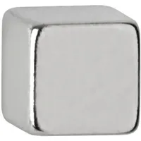 Maul Magnete Hellsilber Tragfähigkeit 5 mm, 10