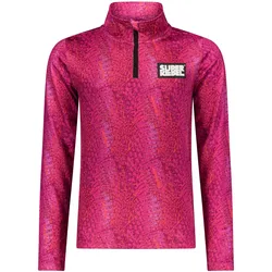 SuperRebel SPURT Funktionsshirt Kinder in croco magenta, Größe 164 - rosa