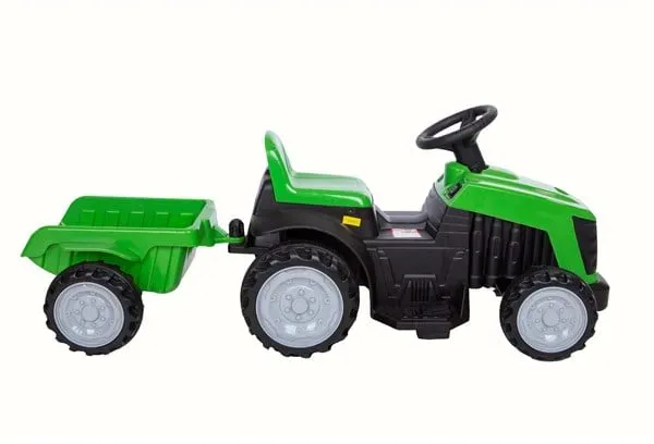 Farmer mit Anhänger