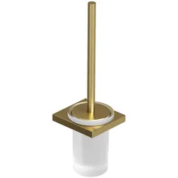 Kludi VELA C Toilettenbürstengarnitur, Accessoires, brushed gold