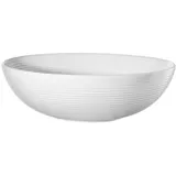 Asa Selection Schale Ø 29,5 cm KITCHEN'ART, 29,5 x 9 cm - Weiß - Steinzeug