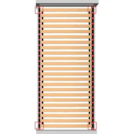 Lendo FLEX Federlattenrost 180 x 80 cm