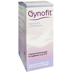 Gynofit Vaginal Gel mit Milchsäure 6X5 ml