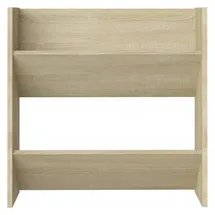 vidaXL Schuhschrank 60 x 18 x 60 cm Sonoma-Eiche