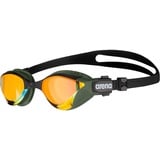 arena Cobra Tri Swipe Mirror Unisex Triathlonbrille für Erwachsene, Schwimmbrille mit Verspiegelten Gläsern, Anti-Beschlag, UV-Schutz, 3 Austauschbare Nasenstege