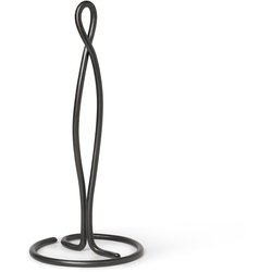 Ferm Living - Curvature Küchenrollenhalter, schwarz