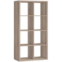 BASED Raumteiler 77 x 147 x 38 cm Sonoma Eiche