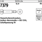 Hörger & Geßler ISO 7379 Pass-Schulterschraube Schaftpassung f9 M5x25 Stahl 12.9 blank Innensechskant