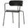 Paperflow Bistro Besucherstuhl 53,5 x 45 x 54,5 cm schwarz 2 St.