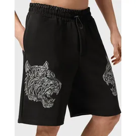 Plein Sport Shorts Tiger schwarz | weiß 31-32