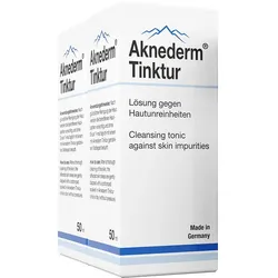 AKNEDERM Tinktur 2X50 ml Tinktur