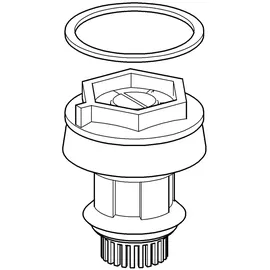 Grohe 43448 Kolben komplett für WC-Druckspüler Aufputz