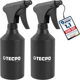 TECPO 2X Handsprüher, 500ml Sprühflasche aus HDPE Handpumpe für Bremsenreiniger
