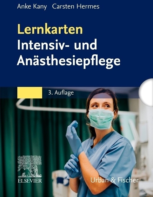 Lernkarten Intensiv- Und Anästhesiepflege - Anke Kany  Carsten Hermes  Box