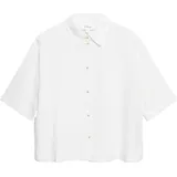 s.Oliver Kurzarm-Bluse aus Leinenmix Weiß XS