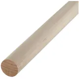 SO-TECH® Kleiderstange Garderobenstange Rundstab Holzstab zum Basteln Ø 30 mm Buche (1 St), Länge: 80 cm Ø 3 cm x 80 cm