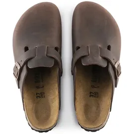 Birkenstock Boston Nubukleder geölt schmal habana 39