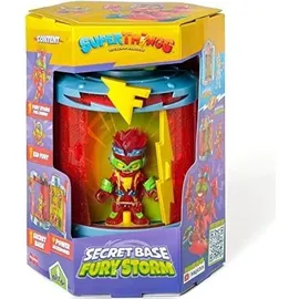 Alltoys SUPERTHINGS Rivals of Kaboom Secret Base Fury Storm – Geheime Höhle von Fury Storm, inkl. 1 Kazoom Kid und 1 SuperThing Exclusive und viel Zubehör