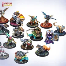 Archon Studio Dungeons & Lasers Miniatures: Animal Companions