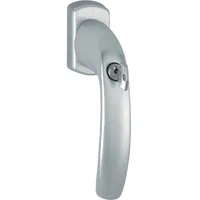HOPPE Fenstergriff NY 0810SVS/U10 Alu.F9016/verkehrsweiß 32mm abschl.HOPPE