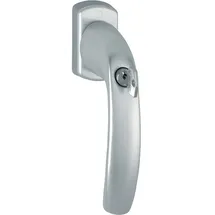 HOPPE Fenstergriff NY 0810SVS/U10 Alu.F9016/verkehrsweiß 32mm abschl.HOPPE