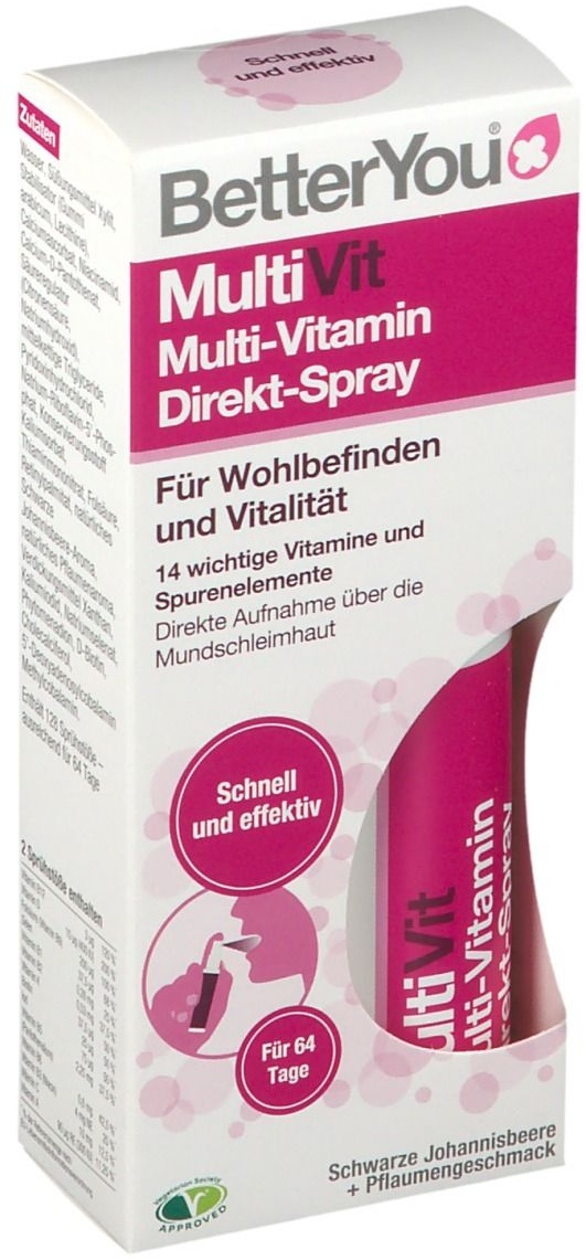 BetterYou® MultiVit Multi-Vitamin Direkt-Spray