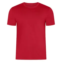 HRM Men ́s Organic Heavy Luxury Roundneck Tees - red - 3XL
