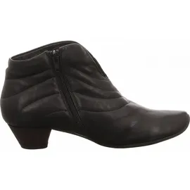 THINK! AIDA leder gefütterte nachhaltige nachhaltige Stiefelette, SCHWARZ, 38.5 EU