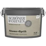 SCHÖNER WOHNEN-Farbe Trendstruktur Grundfarbe Stone-Optik  (Kalkstein, 2,5 l, Konservierungsmittelfrei)